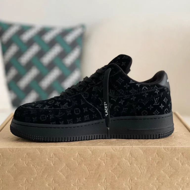 Louis Vuitton x Nike Air Force 1 Low ‘Triple Black’