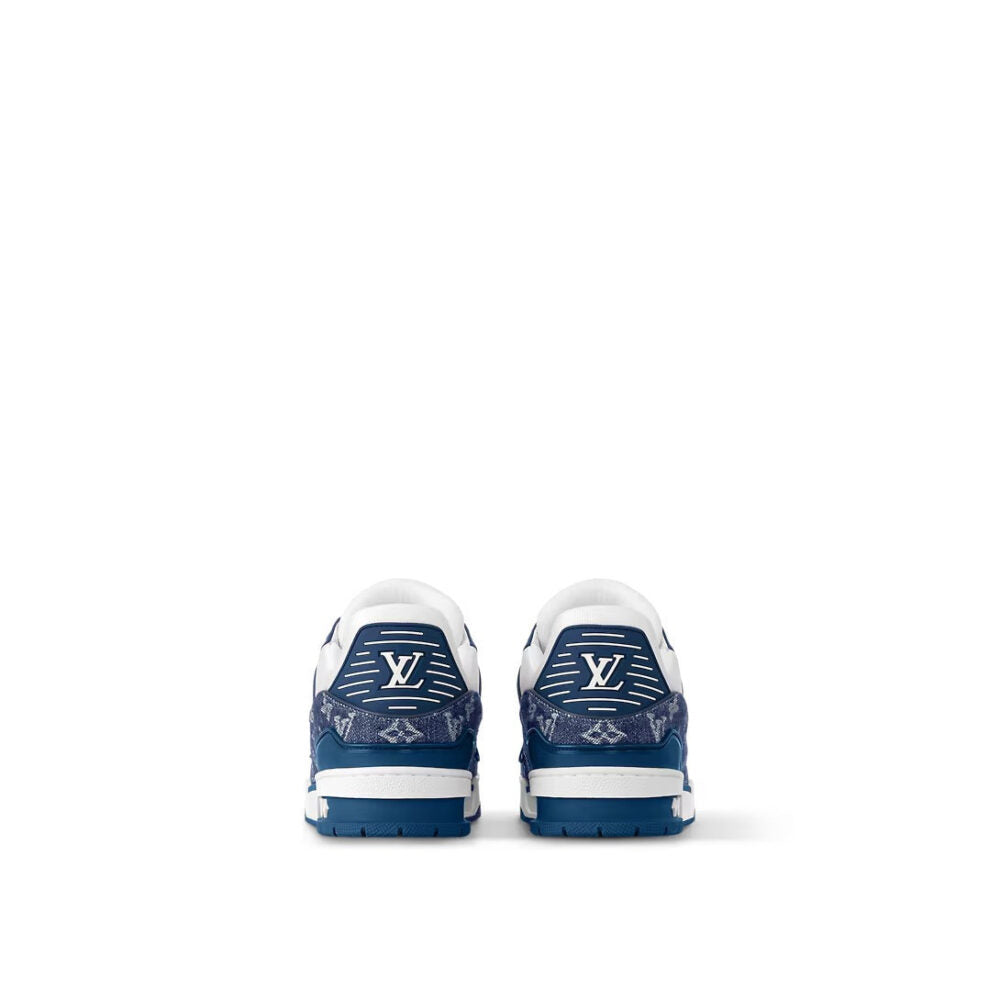 Louis Vuitton LV Trainer Sneaker ‘Denim Monogram Blue’