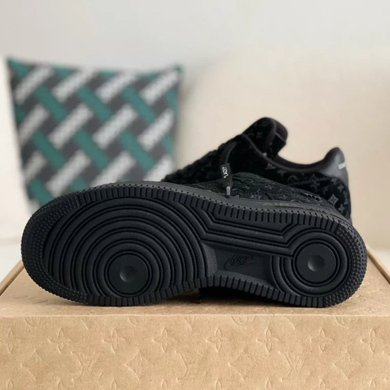 Louis Vuitton x Nike Air Force 1 Low ‘Triple Black’