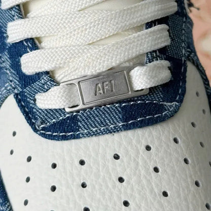 Louis Vuitton x Nike Air Force 1 Low “Blue Damier Denim”