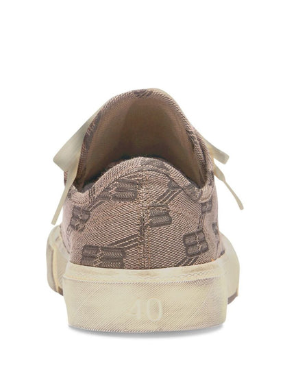Balenciaga Paris Monogram Low-Top Sneakers