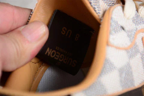 Nike Air Jordan 1 x LV Low Custom by The Shoe Surgeon